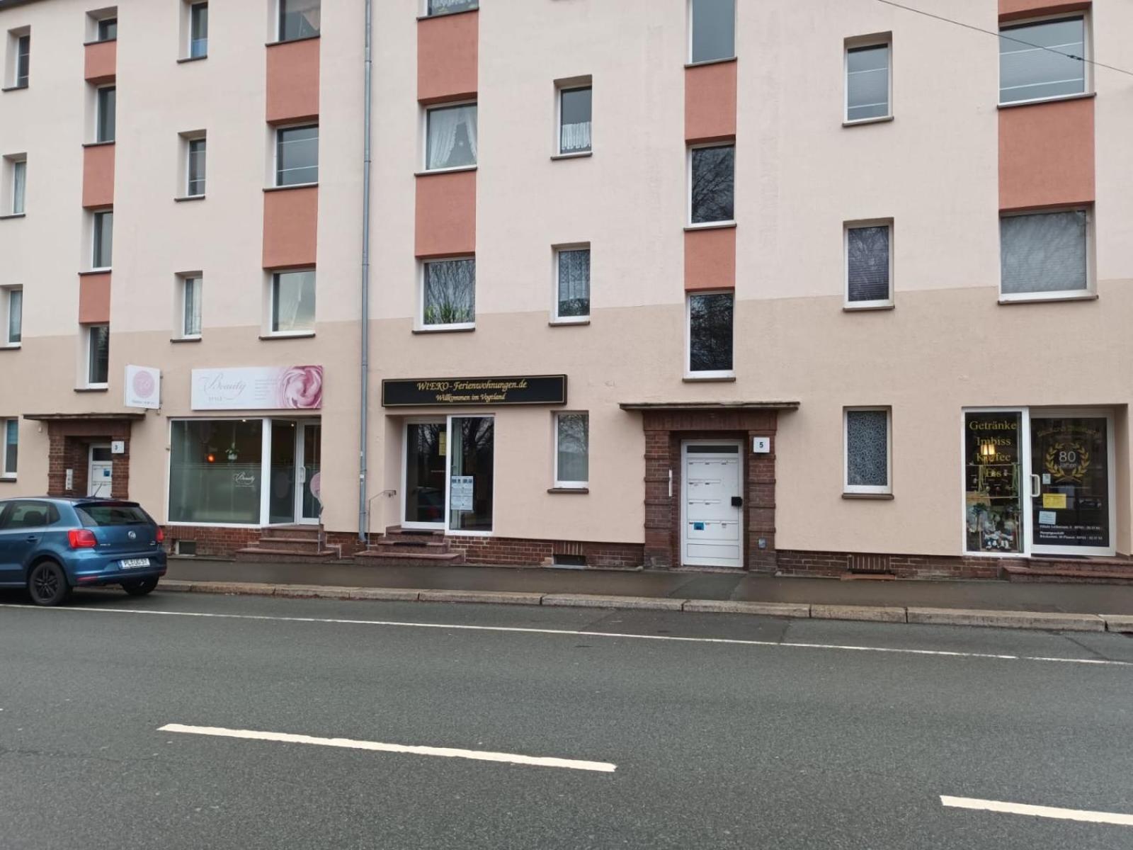 Fewo Wieko Plauen Leibnizstr. H3, Dg Rechts Exteriör bild